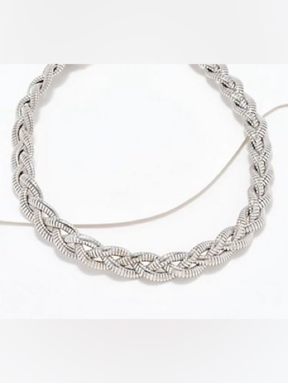 NEW David Markstein Bronze Braided 18" Tubogas Necklace